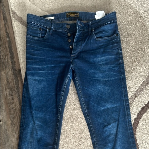 Jack and Jones Men’s Denim Jeans - Picture 4 of 5